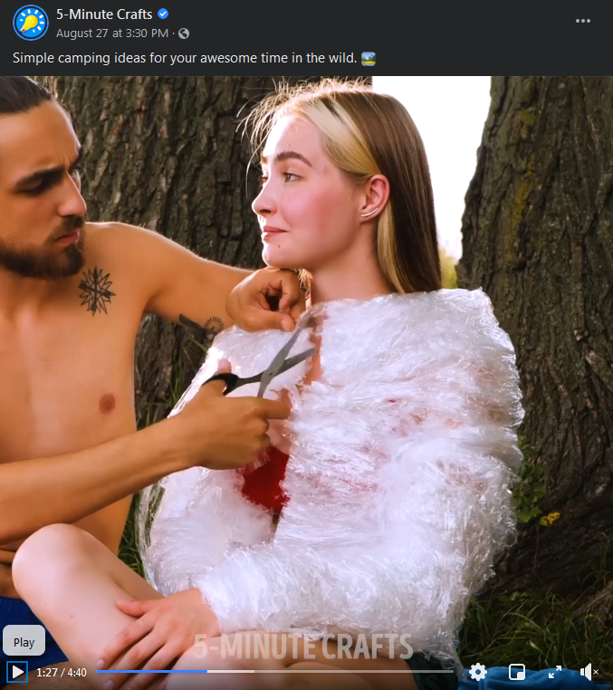 catllnman's tweet photo. @drewisgooden I've been complaining to my girlfriend for months now about getting 5-Minute-Crafts recommendations whenever I once in a new moon visit Facebook.

This one I got today though; we've reached lobotomy levels. https://t.co/dmQ818MH2y

There's too much wrong with this. https://t.co/PUdcSeBP9Y