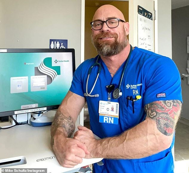 Mike Schultz, a 43-year-old nurse from San Francisco, is one of 38 people thought to have contracted  #COVID after attending the Winter Party Festival in Miami,  #Florida. Big Strong Guys get really sick from COVID too Trump! How many more??  #MAGA  https://www.insider.com/nurse-shows-the-alarming-impact-coronavirus-had-on-body-2020-5