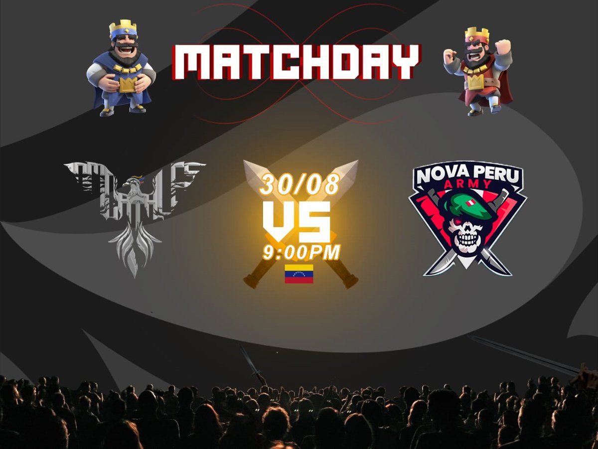 <a href="/CRInmortales/">Inmortales</a>  De esta manera terminamos la jornada de hoy por  @Europaleague...

Vs
<a href="/NovaPeruArmyGG/">Nova Perú Army</a>

A por ellos con todo team 💪🏻💪🏻💪🏻