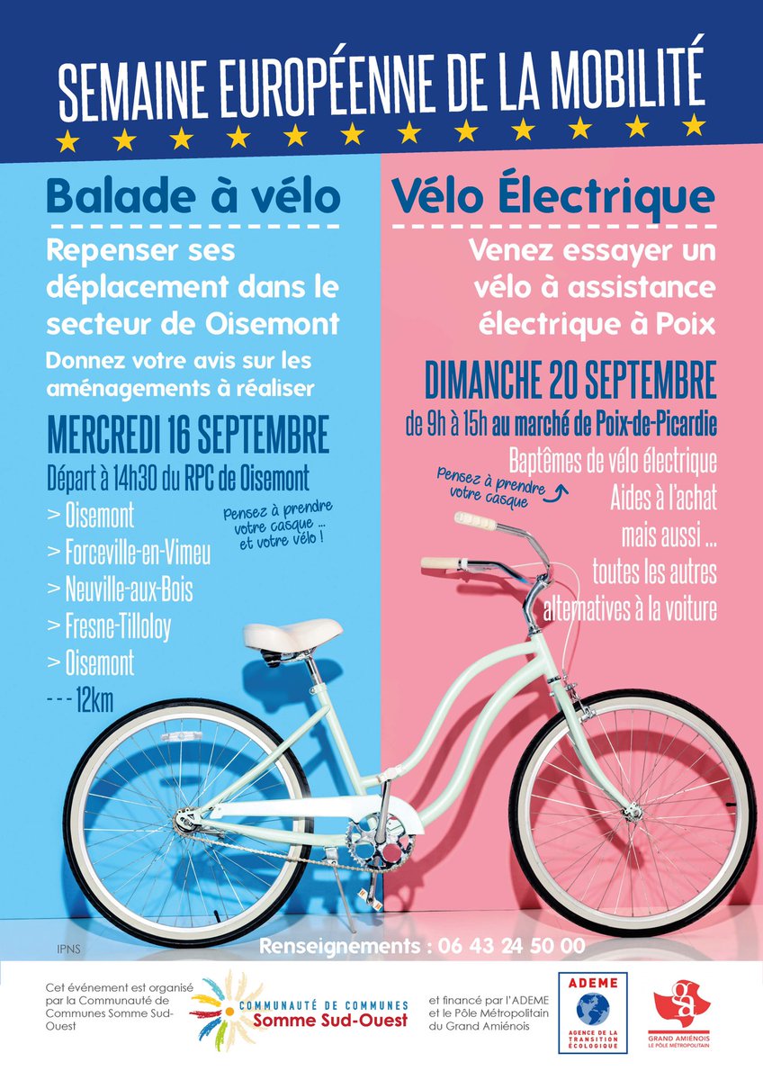 Événement organisé par la Communauté de communes Somme Sud-Ouest et financé par l’ADEME et le Pôle Métropolitain du Grand Amiénois