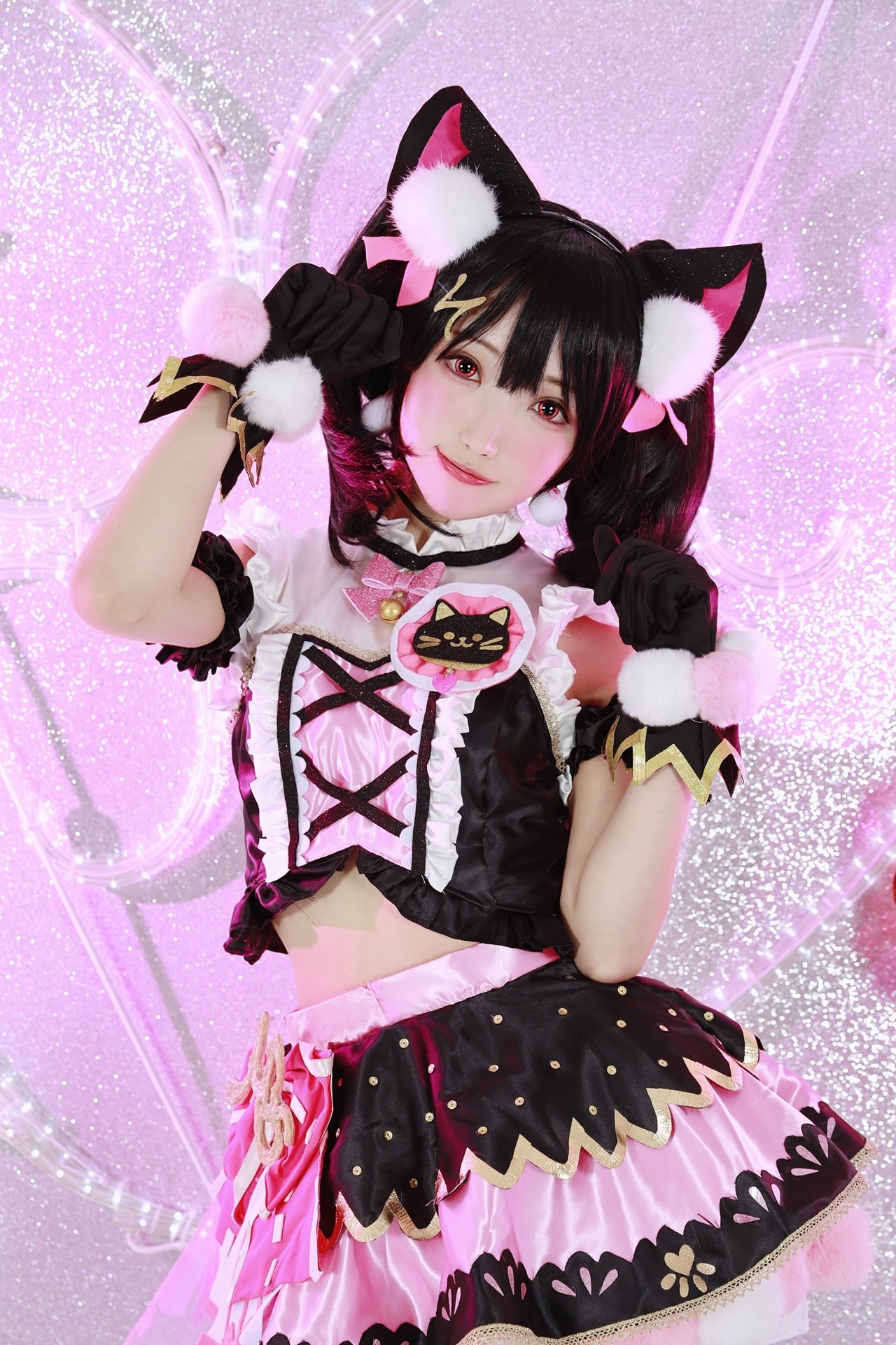 ラブライブ ！ キャットツインテール 矢澤にこ フルセット コスプレ