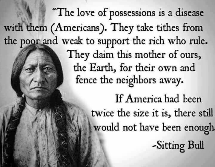 Bliadhnaichean's tweet photo. @rubysoffner @wheresoscar @ZXretroXX @theAliceRoberts #TheColonies/#USA๐บ๐ธ
#NativeAmericans = #RealAmericans
#Indigenous
#RedCloud
#SittingBull
#Quotes https://t.co/griEBSLPoM
