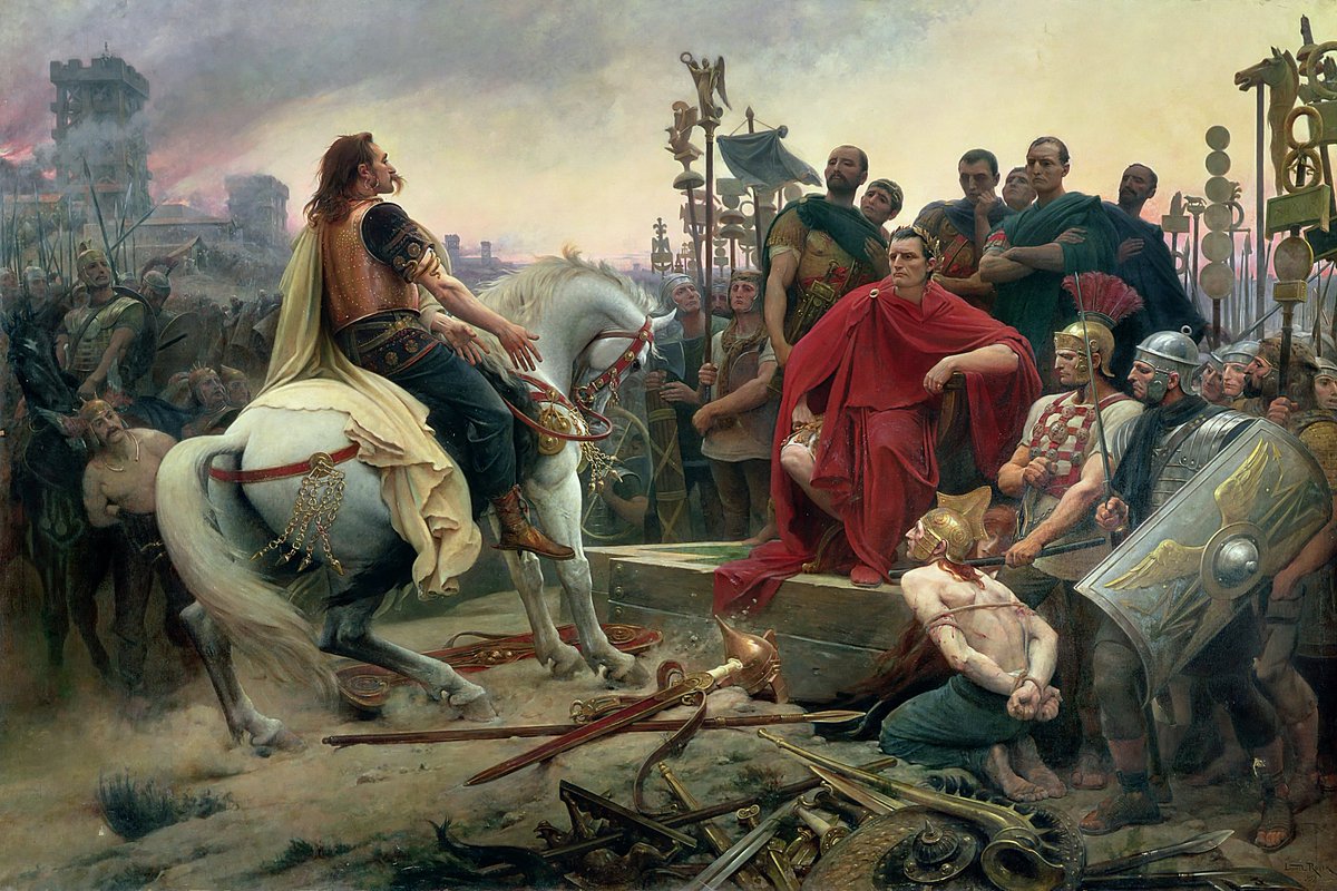 L'an est 49 av. JC.Gaius Julius Caesar se trouve au Nord de l'Italie et vient de rentrer avec son armée de Gaulle, où il y a de ça presque 3 ans il a écrasé la dernière resistance gauloise à Alesia et battu Vercingetorix à plat de couture.