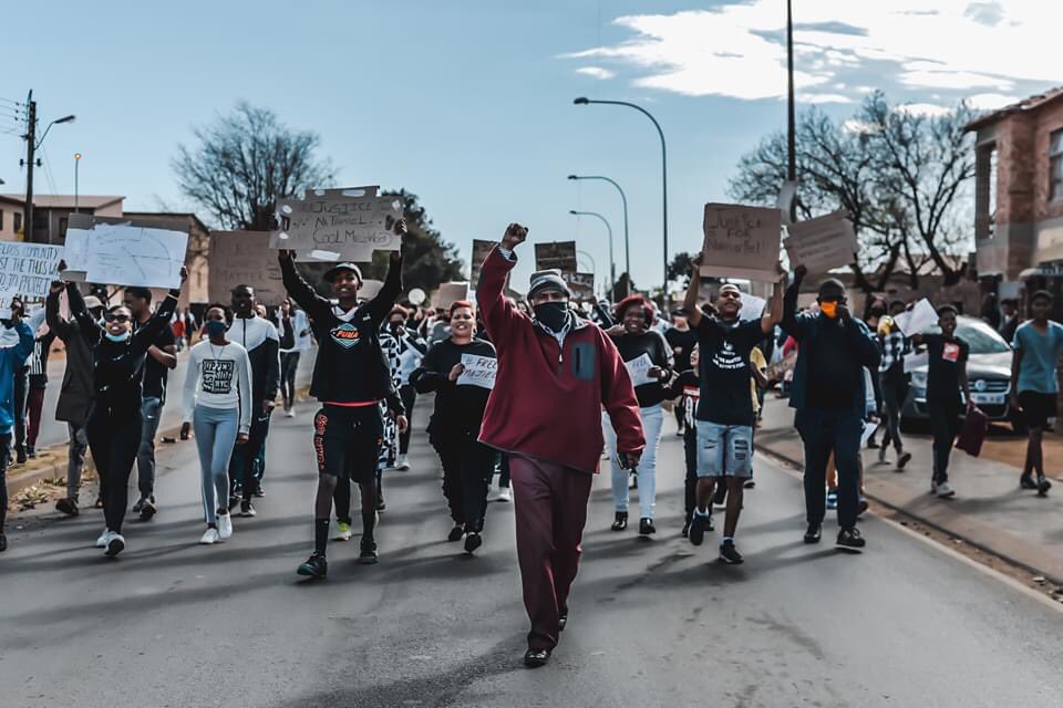 blackdoeksa's tweet photo. Our unity is our strength &amp; diversity is our power! 

#justicefornathaniel #SayHisName #NathanielJulies 

#blackdoekmovementsa https://t.co/MqkNNc3fIX