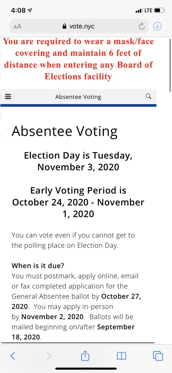 8/ https://vote.nyc/page/absentee-voting #Vote  #Vote2020