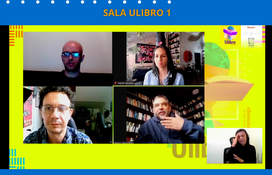Ulibro's tweet photo. #AestaHora la novela gráfica se toma los escenarios virtuales en #Ulibro2020 con #KekoOlano y #MarioMendoza quienes presentarán su más reciente producción #Kaópolis Conéctate a nuestra cuenta de Facebook o a https://t.co/z4Lnqjtnjb @unab_online @periodico15 @UnabRadio https://t.co/Fbo9urqiQk