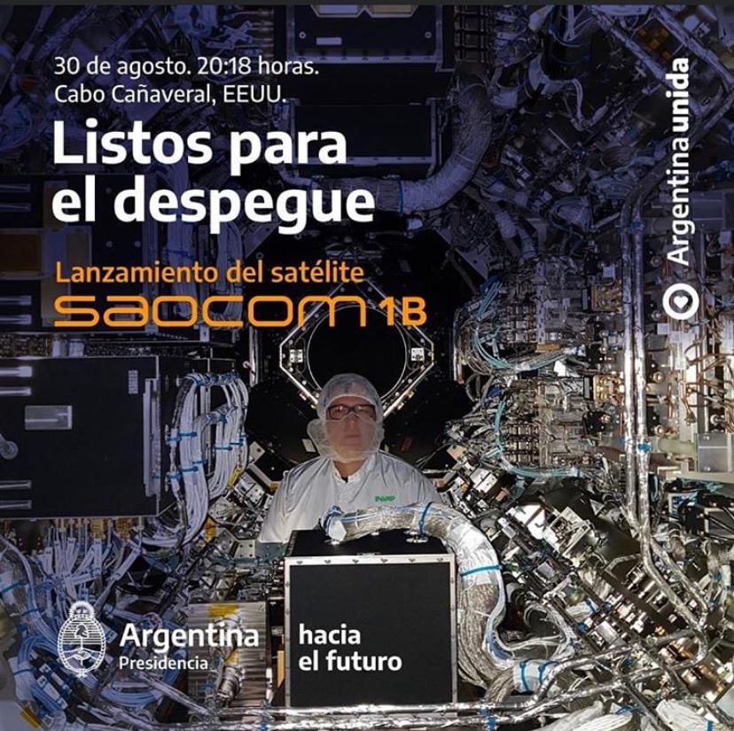 ANACargentina's tweet photo. Listo para el despegue! https://t.co/3s23oEYhUL