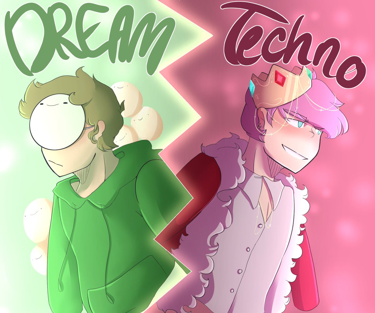 Dream vs Technoblade Animation - YouTube