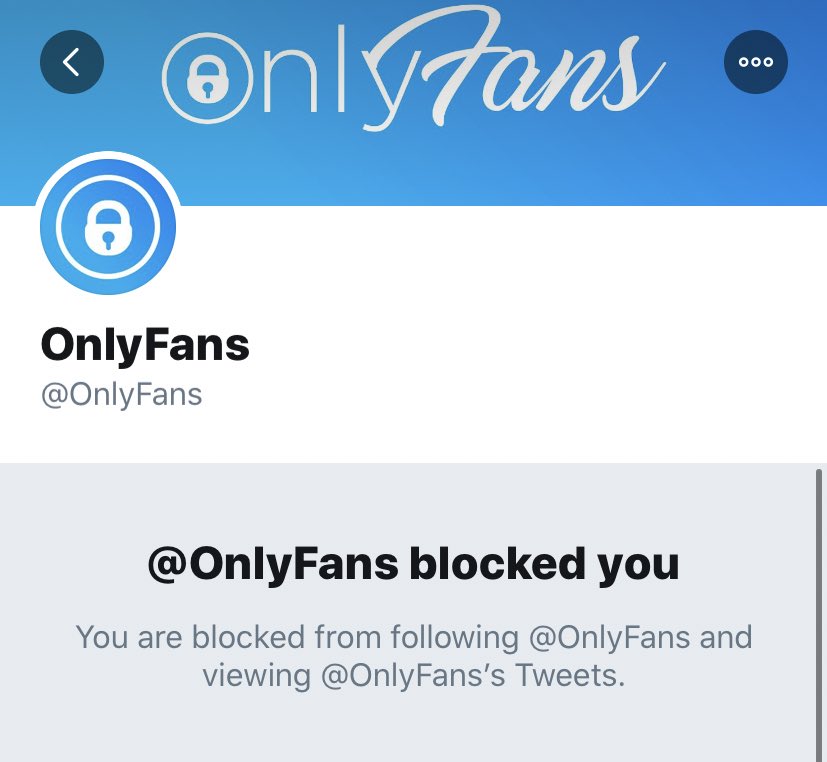 Someone you if onlyfans know you do how blocked on Can You