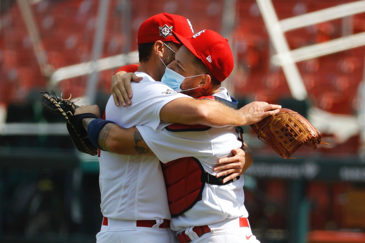 Cardinals's tweet photo. What a moment 😍 https://t.co/Jn21lxRp2c