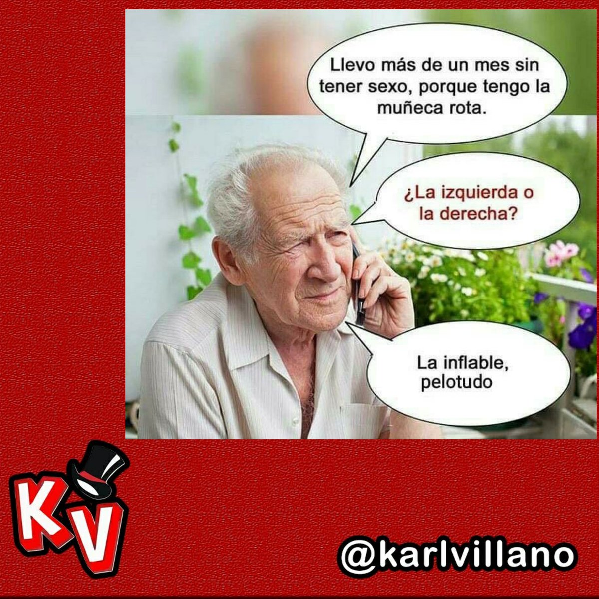 Inflable

Siguenos para ver mucho más
.
👉 @karlvillano 👈
.
.
.
👉😂 #meme #memes #sexoso #sexual #sexo #gracioso #memesgraciosos #risas #memesespanol #sonrisa #argentina #argentinos #gracia #feliz #humor #memesenespañol #bromas #chistes 👈😅
