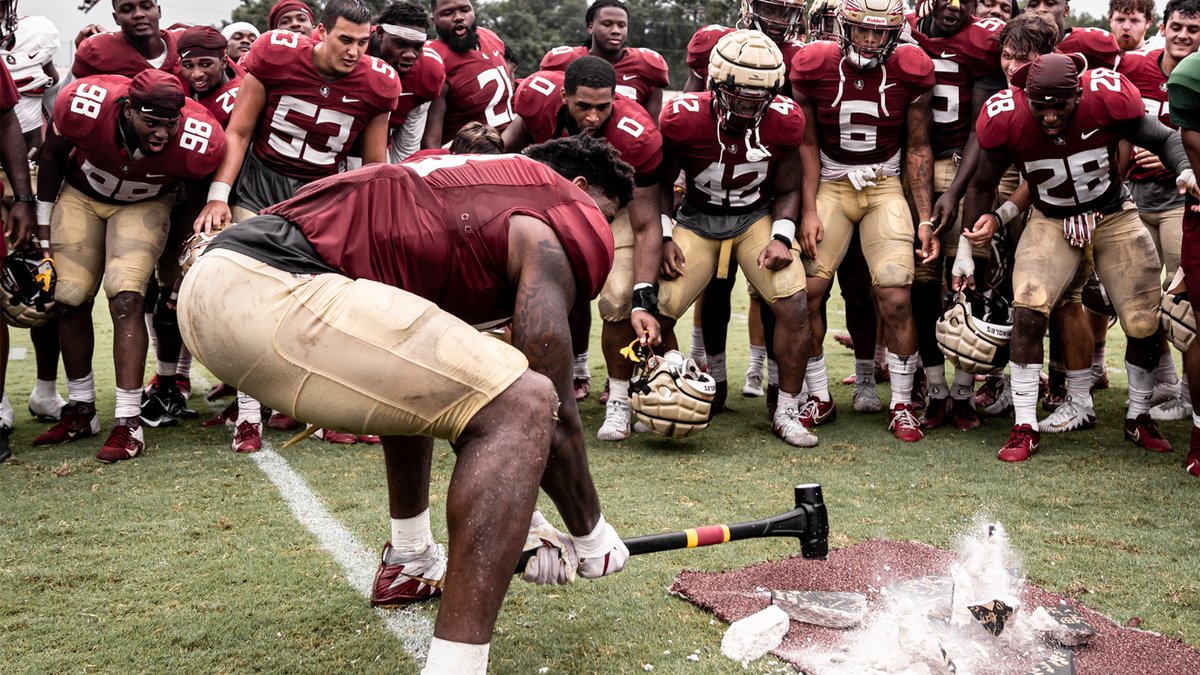 Fsu Football On Twitter Broke Camp Broke The Rock In 13 Days We Take The Field Nolefamily Keepclimbing Fsu Football On Twitter Broke Camp Broke The Rock In 13 Days We Take The Field Nolefamily Keepclimbing