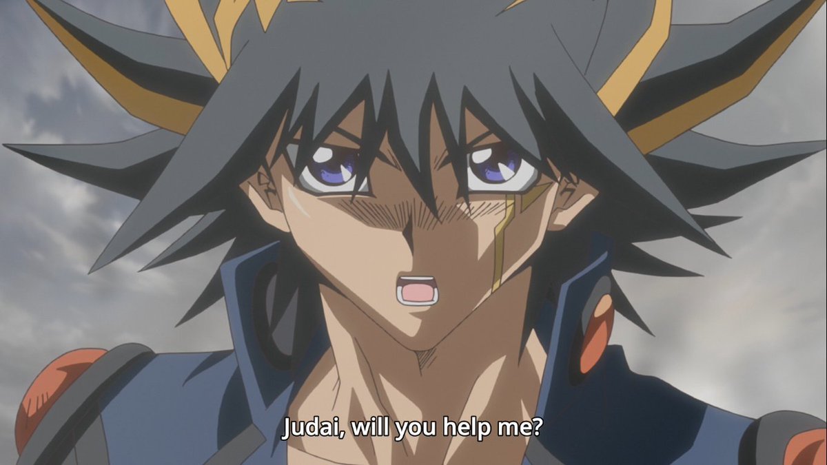 I love that Yusei calls him "San"He knows how to respect his elders.