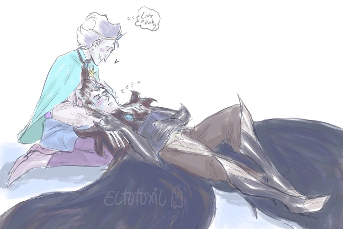ectotoxic's tweet photo. Bro’s chillin UwU @starvingdropartist #wilson #twins #dst #frostwilson #triumphantwilson https://t.co/QtH54QeJIW