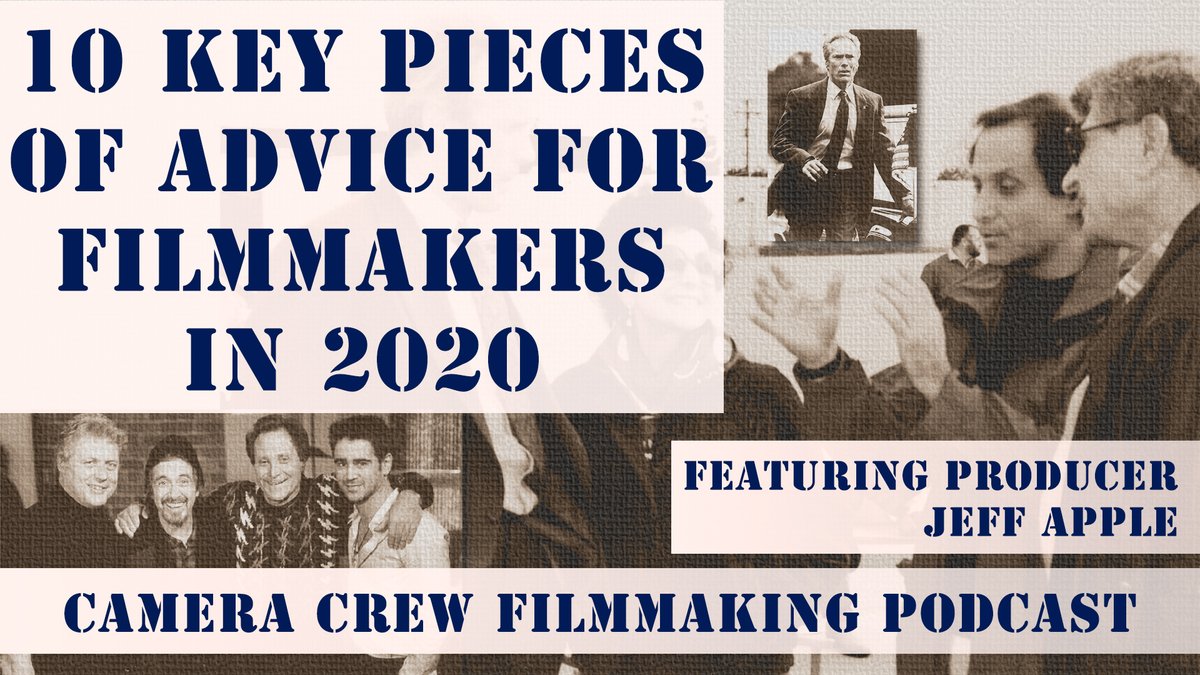 📽️ Premiere of our new #filmmaking #podcast is live! We interview the producer of In the Line of Fire, Jeff Apple!

#FilmTwitter #Filmmaker #SupportIndieFilm #IndieFilm #YouTubers #filmmakers 

youtube.com/watch?v=U7Pv-s…