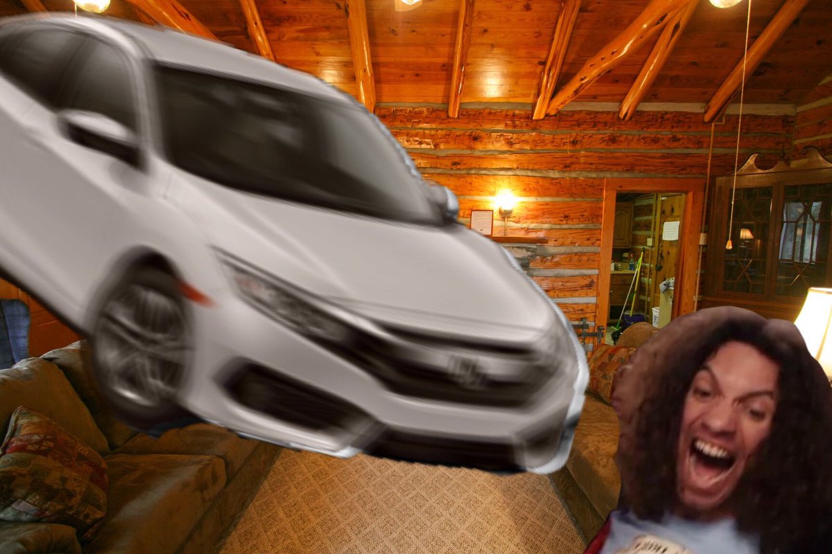 Wait...what was that sound? OH GOD OH FUCK! BRIAN, NO! I’M SORRY! PUT DOWN THE HONDA CIVIC! IT’S NOT INSURED! AHHHHHHHHH-