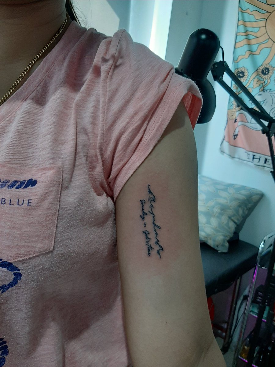 faultever's tweet image. Ending my birth month with my first (di ko sure if last na) ink. 💉

Puhon + 🌊