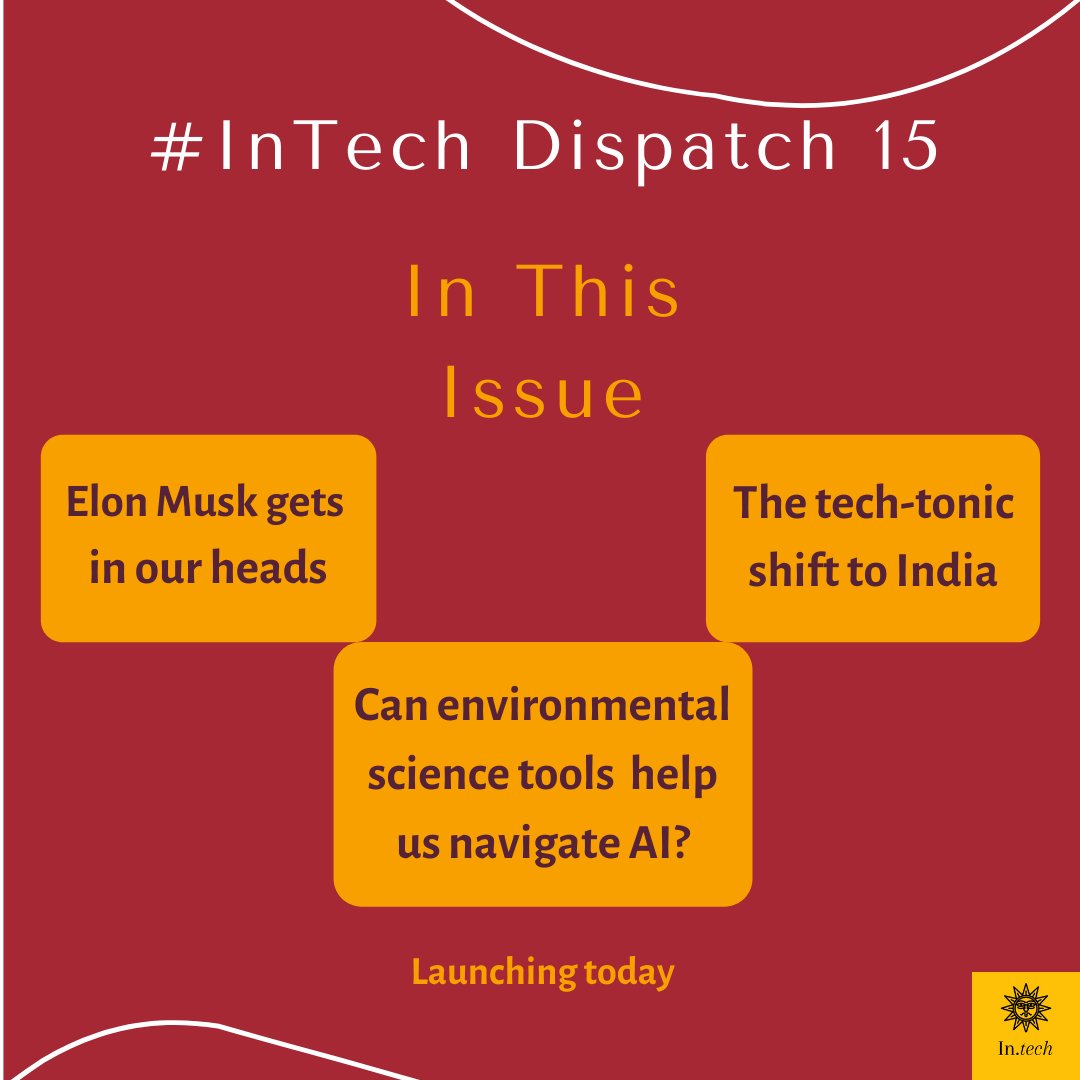 InTechDispatch's tweet image. In today&apos;s issue we talk about what happens when Elon tries to get into our heads, electronics manufacturing shifting to India, releasing genetically modified mosquitoes and India&apos;s open season for drones. 

Intrigued? bit.ly/IntechDispatch