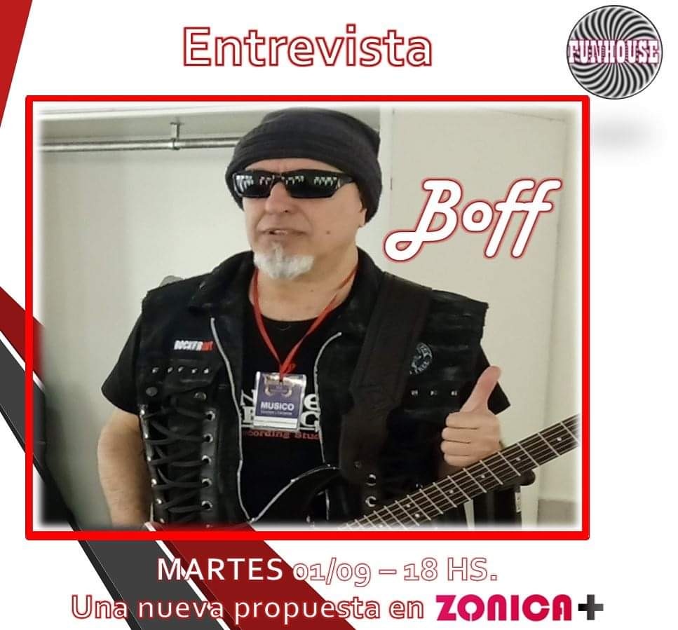 Este martes 01 de Septiembre, en #FUNHOUSE nos visita una leyenda viviente: Boff Serafine , guitarrista de RIFF. 🦾🎸
Acordate: FUNHOUSE, martes, 18 hs., por ZONICA+ 🎭
Para que te quedes sonriendo en tu casa. 😁🏠
.
radiozonica.com.ar
.
#radiozonica #boff #riff #findeunaera