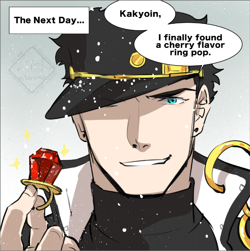 Are you a 10 year-old?
(read left to right, thanks!)
#jotakak #jjba 