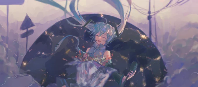 #初音ミク誕生祭2020
いつもありがとう、大好きです。

13歳おめでとうございます? 