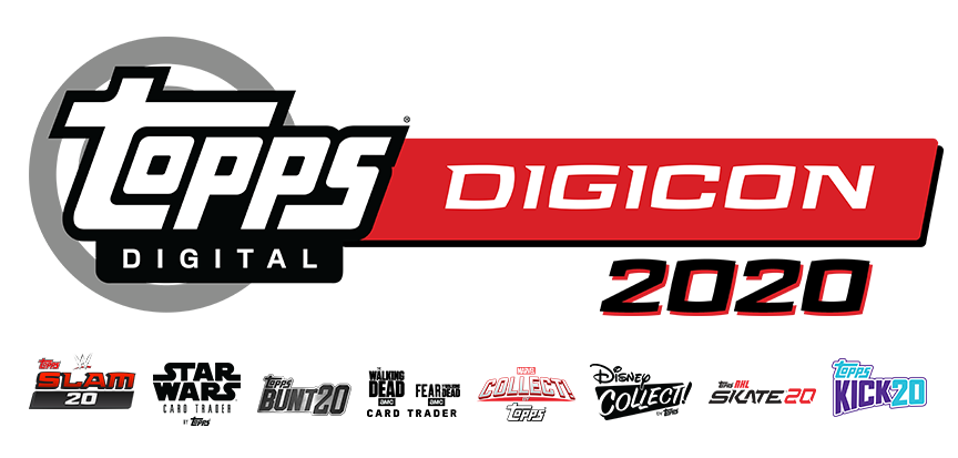 ToppsDigital's tweet photo. A HUGE thank you to everyone who tuned into #ToppsDigiCon 2020. What an amazing experience and we loved going through the journey with all of you over the last 4 days!! S/O to all our special guests and can't wait to do it again in 2021!!!! https://t.co/FKxnM0Jvef