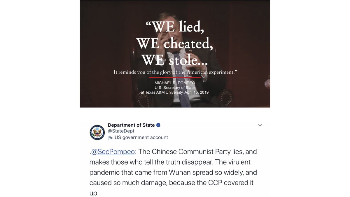 Hua Chunying 华春莹 (@spokespersonchn) on Twitter photo 