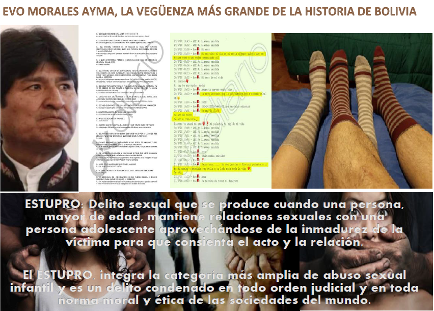 FranchyRosa's tweet photo. Comete "delito de encubrimiento"el que oculta información, ayudando al autor a "no ser castigado por la Justicia" por algún interés, utilizando todo tipo de artificios. Encubridores:@alferdez @LuchoXBolivia 
#BoliviaContraLaPederastia #EvoPedofilo 
@Almagro_OEA2015 @TSEBolivia https://t.co/HYDDbAqAPw