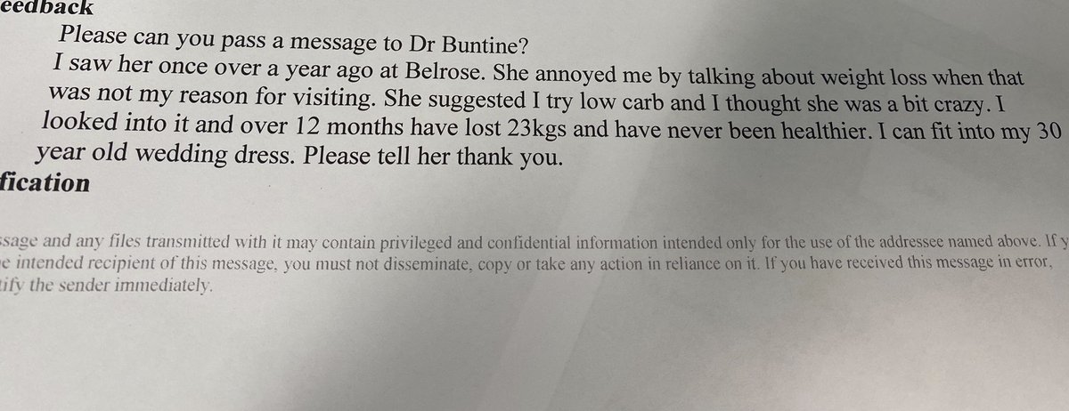 DocVictoria's tweet image. Omg love this message I just got!! @PenelopeFigtree @TurtonJessica @jackiemont80 @LowCarbEP