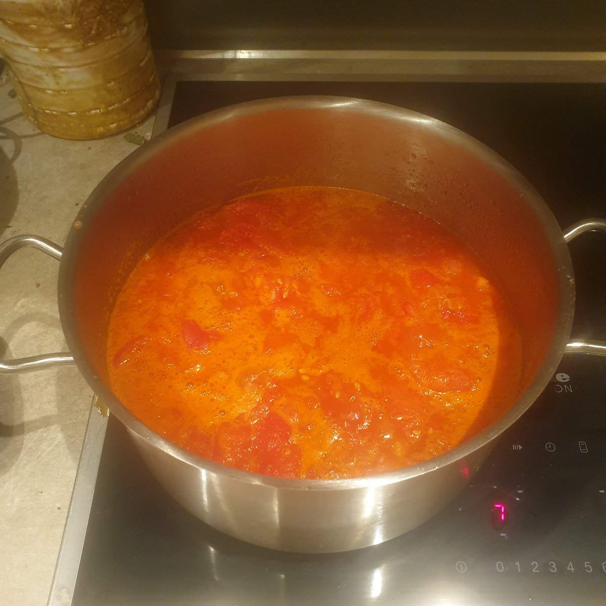 slowly. keep that heat on a low simmer. dont rush this. dont let the sugars in the tomatoes caremelize. then its game over, no more flavour development. low and slow. stir frequently. relax
