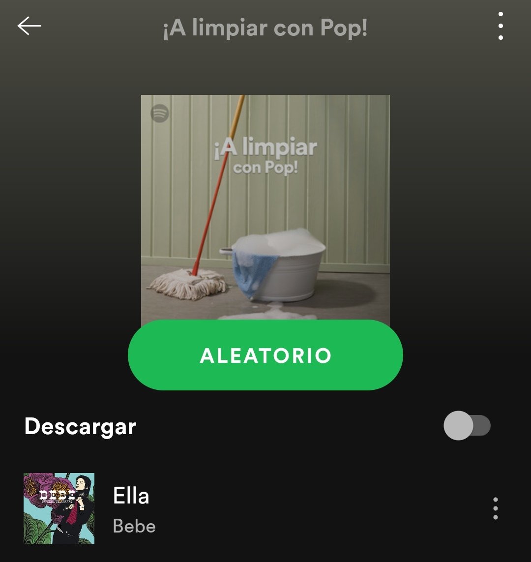 Cristina Garcia Yo Soy La Unica Que Ve Raro Que La Primera Cancion Esta Lista De Spotify Sea Ella De Bebe