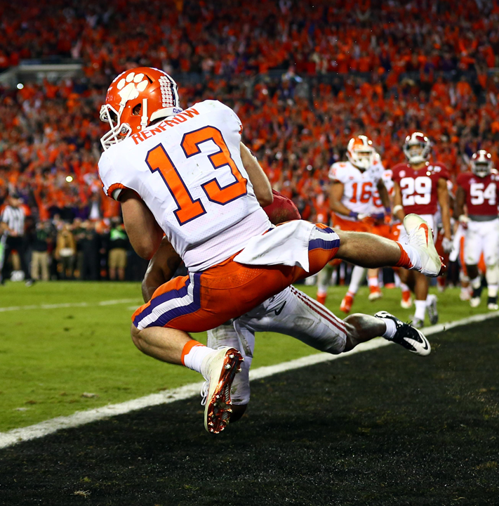 13 daysOne of the best walk-ons in college football history. Clemson's best #13, Hunter Renfrow (2015-18):-2x national champ-2x 3rd-Team All-ACC-Burlsworth Trophy-Bobby Bowden Award-#1 starts by a WR (47)-#5 career receptions (186)-#11 career rec. yards (2,133)-captain