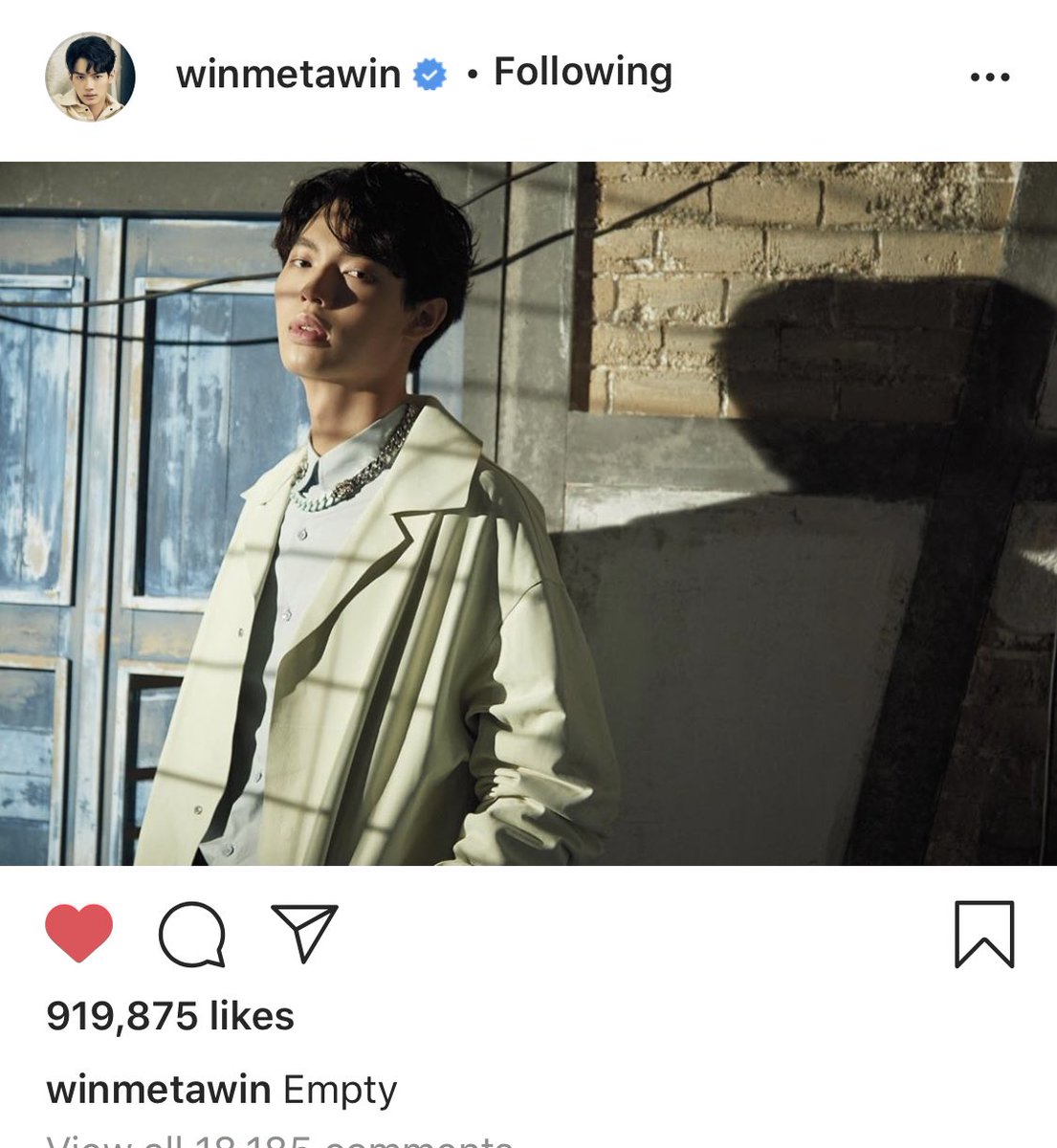 Win Metawin’s IG post with +900k loves  Part-1Pls go and love these na kha https://www.instagram.com/p/CAZODr0n3W_/?utm_source=ig_web_copy_link  https://www.instagram.com/p/CAIwNjBHzjt/?utm_source=ig_web_copy_link https://www.instagram.com/p/B_17qJYn9Z0/?utm_source=ig_web_copy_link https://www.instagram.com/p/B_zMLvSnBkO/?utm_source=ig_web_copy_link  #winmetawin  #snowballpower