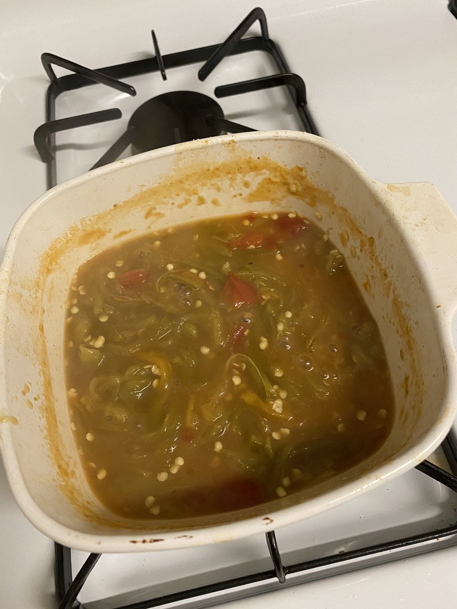 britm_'s tweet photo. I recently found the green chile my grandma always made for us growing up. It’s something I thought I wouldn’t find here in NYC! She walked me through her recipe on the phone and it turned out delicious ...almost as good as hers. https://t.co/GeAj3TcwNS