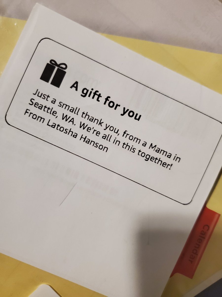 PrayeRho's tweet image. Today I received my very first item off my amazon wish list. amazon.com/hz/wishlist/ls…
I am so very grateful! It's thousands of teachers and educators hoping their list is cleared. You saw fit to contribute to mine. Thank you! There's nothing too small! PLEASE help me #clearthelist