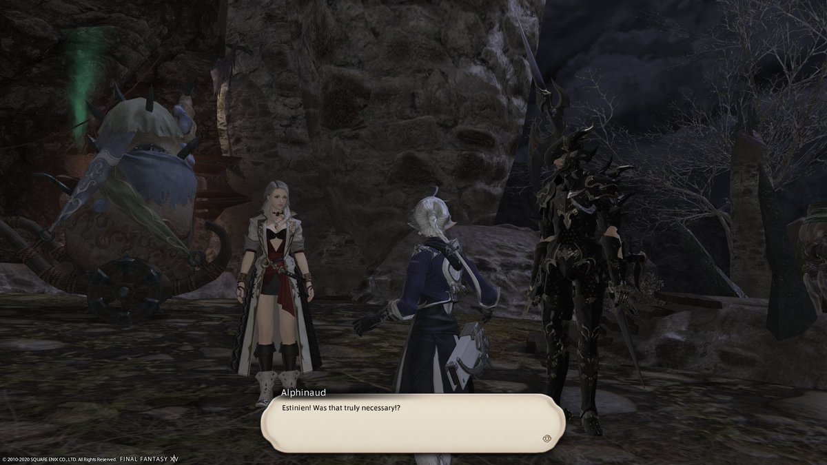 I AM LOVING THE ESTINIEN AND ALPHINAUD INTERACTIONS.... this whole group slaps tbh