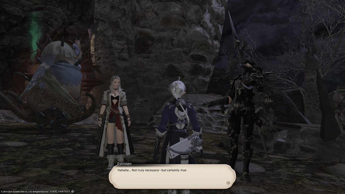 I AM LOVING THE ESTINIEN AND ALPHINAUD INTERACTIONS.... this whole group slaps tbh