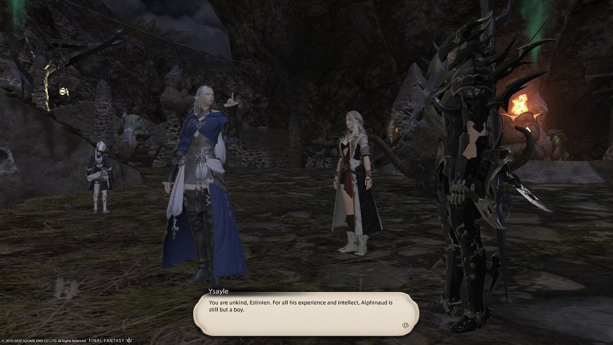 I AM LOVING THE ESTINIEN AND ALPHINAUD INTERACTIONS.... this whole group slaps tbh