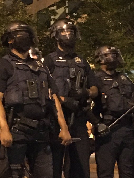 We were all peaceful until the first cop by St John had to be restrained by his coworkers when he attempted<a href="/tag/dcprotests"class="tags"><span>#dcprotests</span></a>