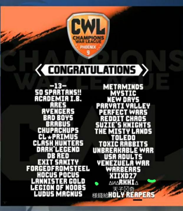 Let's go!
<a href="/champwarleague/">Champions War League</a>