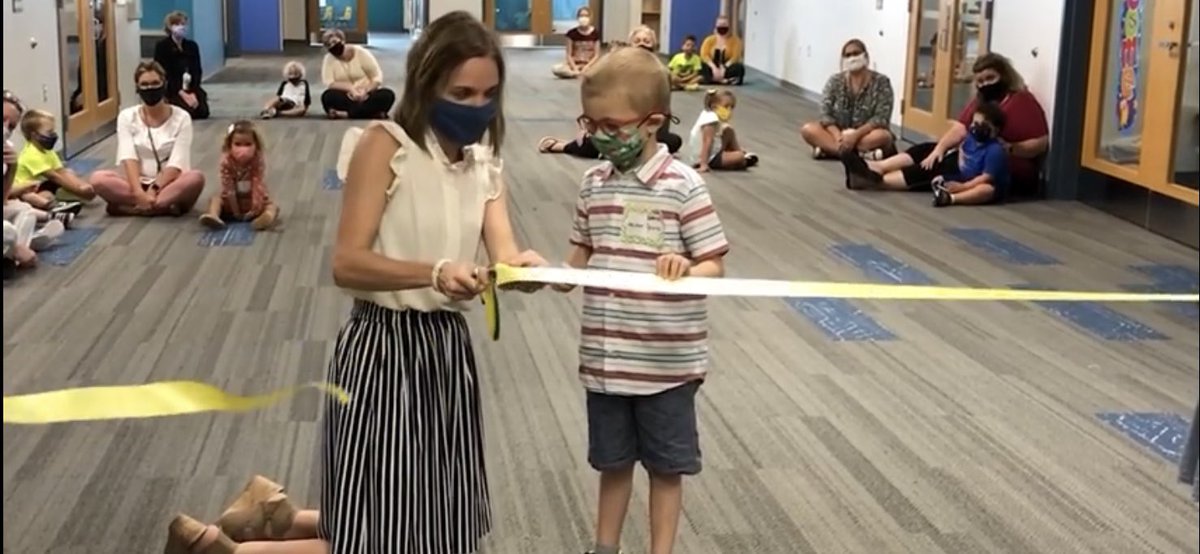 LM_PrekPanthers's tweet photo. So happy to be in this new, beautiful space. Even happier to have our students back 💚💛  https://t.co/xZZ8f9w3I1 https://t.co/1UKaq2XdSE