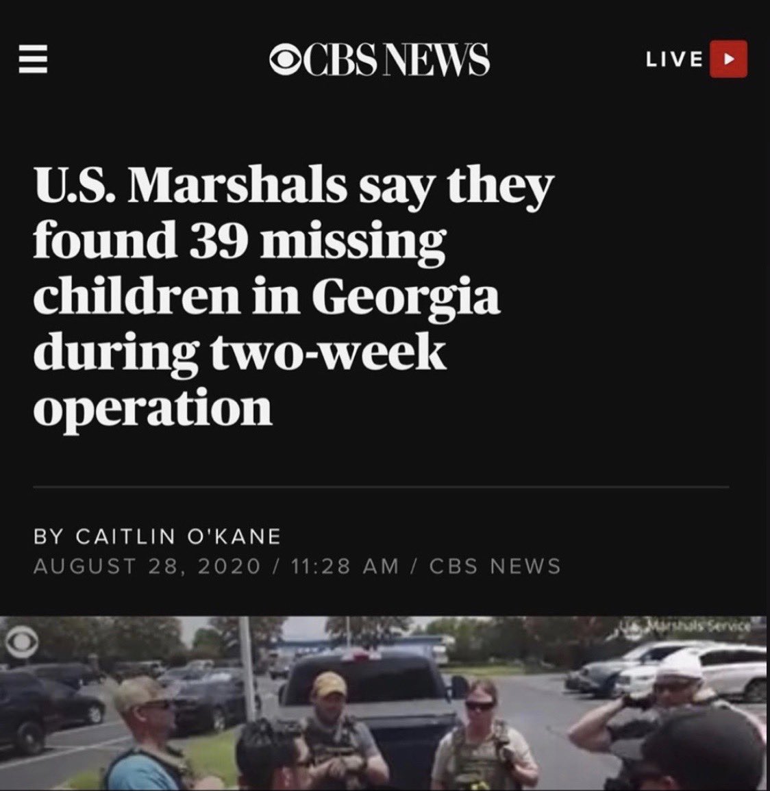 How is finding 39 missing children in a double wide trailer in Georgia not the top news story in America?