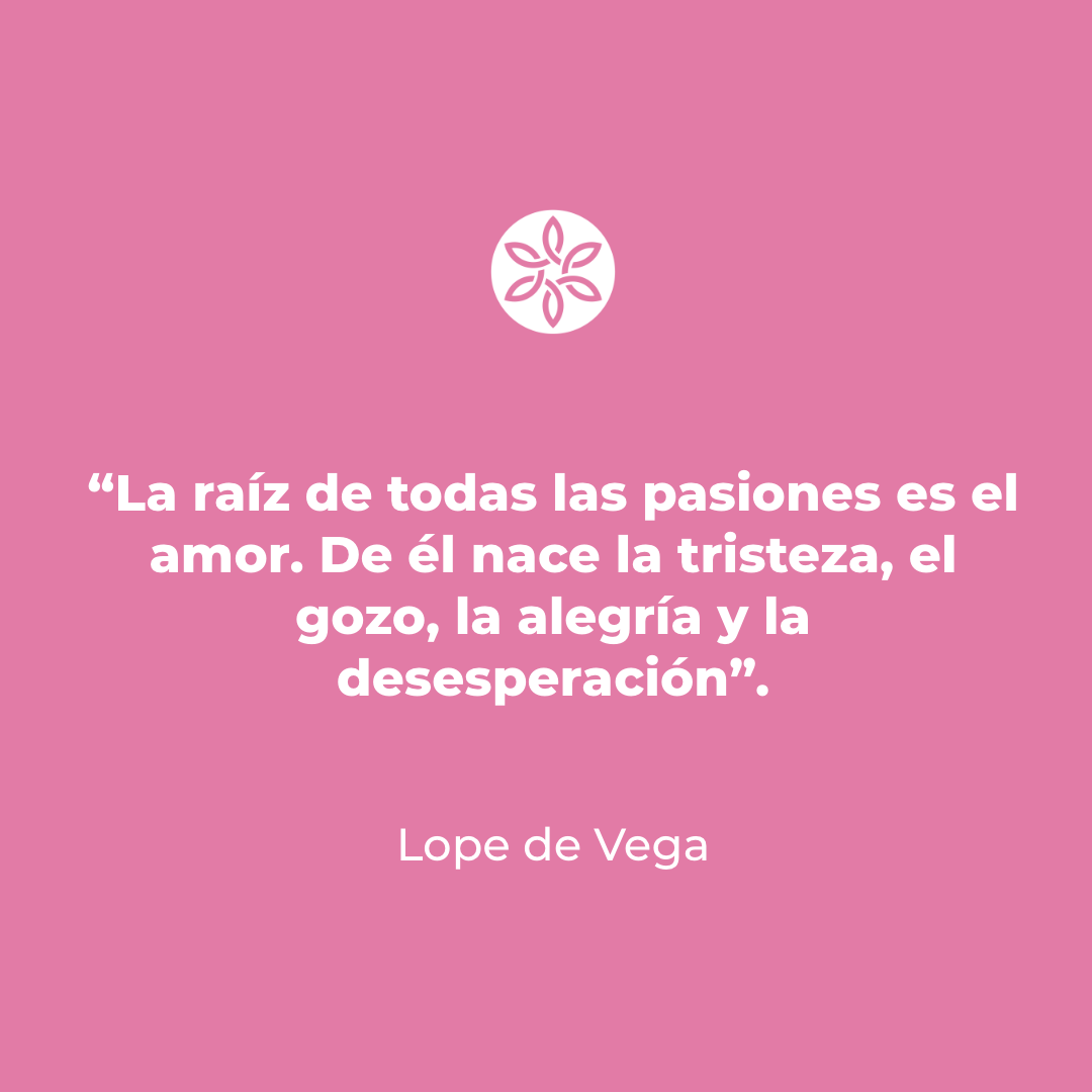 somosvloom's tweet photo. Para cerrar este día de Amor y Relaciones les dejamos esta frase de Lope de Vega, uno de los poetas y dramaturgos más importantes del Siglo de Oro español. 💘✨

¿Qué te parece? ¿Es el amor la raíz de todas las pasiones?🤓 https://t.co/SJpdXiq7D1