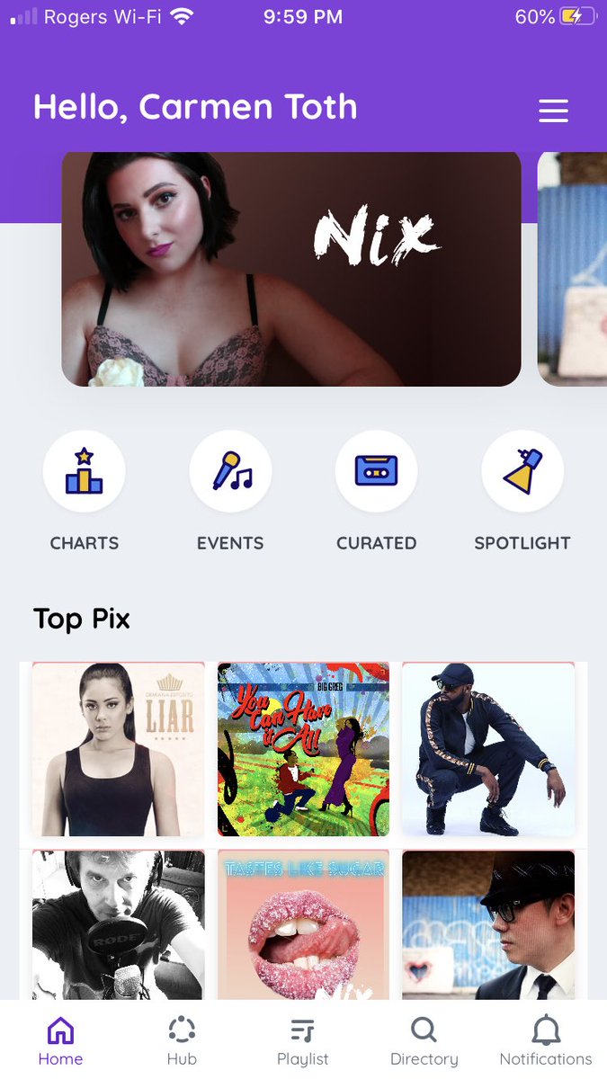 CarmenToth111's tweet photo. Hey everybody! Do yourself a favour and check out the new @whoozlmusic app🤘🏻💜 #IndieMusicApp #MusicDiscoveryApp #AlternativesToSpotify #NewMusicDiscovery #FindNewMusic #SupportIndependentArtists #SupportUnsignedArtist https://t.co/aw10XcAgaC