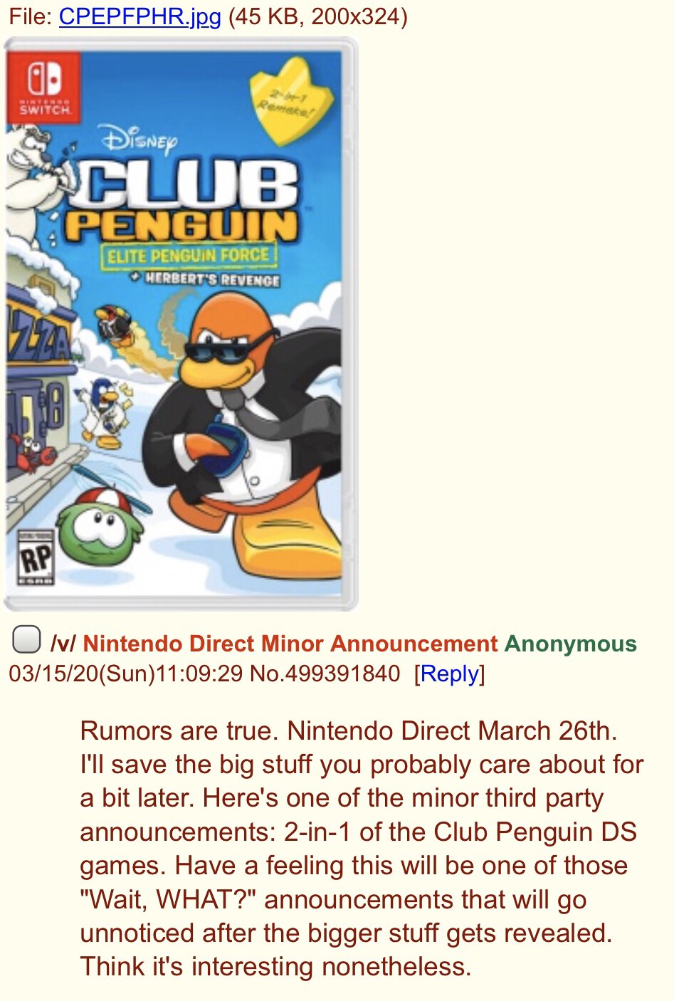 DS] Club Penguin: Herbert's Revenge