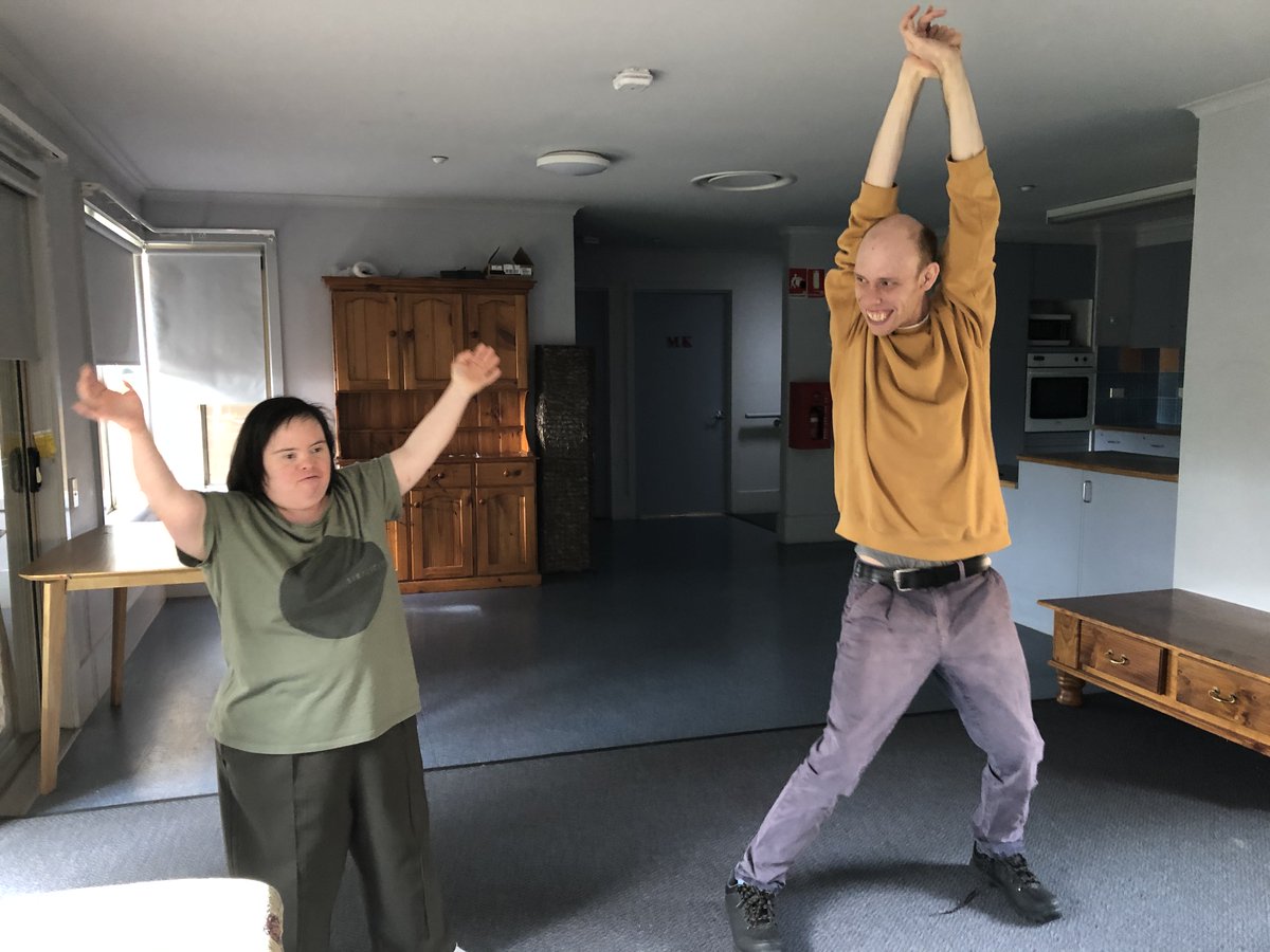 scopeaust's tweet photo. Some of our residents have recently participated in online dance sessions with #Rawcus - a series of free online dance classes that are inclusive, celebratory and fun for all to enjoy! #Scopeaust https://t.co/QLjmdErosk