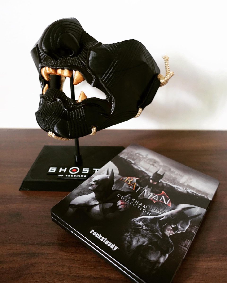 deviLpaO's tweet image. Sooo grateful with these gifts! My team truly understands that I love toys and games! I’m also glad to have new friends here on Twitter who share the same interest. Feels like I have finally found my tribe. #GhostsofTsushima #BatmanArkhamCollection