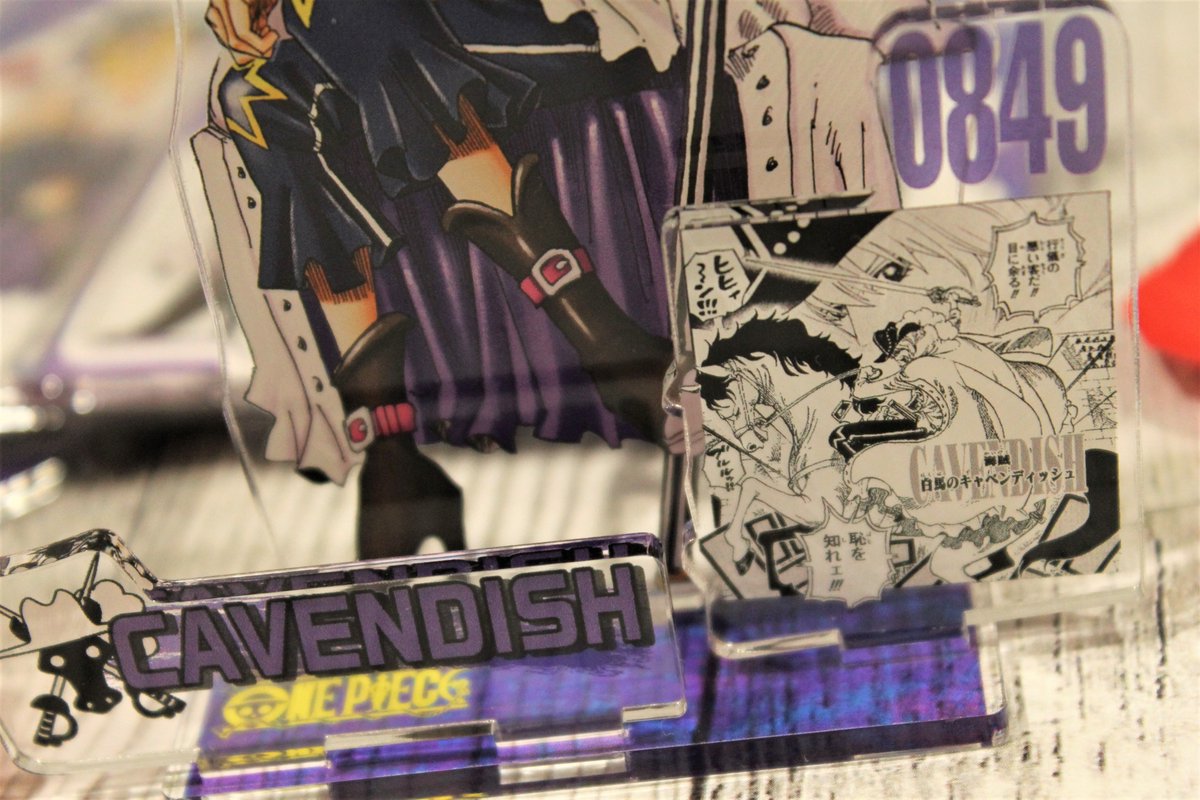One Piece麦わらストア渋谷本店 V Twitter 新商品 原画商品 名場面ジオラマフィギュア キャベンディッシュ 1 650円 税込 好評発売中 麦わらストア Onepiece