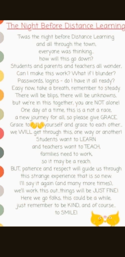 OPLL Monthly PEIP 2.0 (@peip2pt0) on Twitter photo "The night🌙 before Distance Learning...
<a href="/PEIP2pt0/">OPLL Monthly PEIP 2.0</a> <a href="/OPLLpgcps/">PGCPS Office of Professional Learning & Leadership</a> <a href="/1NTBC/">New Teacher Boot Camp</a> <a href="/pgcps_peip/">PGCPS PEIP</a> #pgcps #PGCPSProud #NewNormal #teachinginapandemic #distancelearning #pgcpsplugin Welcome to school year 20-21 🍎 "The night🌙 before Distance Learning...
<a href="/PEIP2pt0/">OPLL Monthly PEIP 2.0</a> <a href="/OPLLpgcps/">PGCPS Office of Professional Learning & Leadership</a> <a href="/1NTBC/">New Teacher Boot Camp</a> <a href="/pgcps_peip/">PGCPS PEIP</a> #pgcps #PGCPSProud #NewNormal #teachinginapandemic #distancelearning #pgcpsplugin Welcome to school year 20-21 🍎