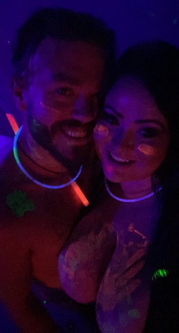 1 pic. Glow party fun!! Would like to introduce you to these two sexy man that you will likely see more